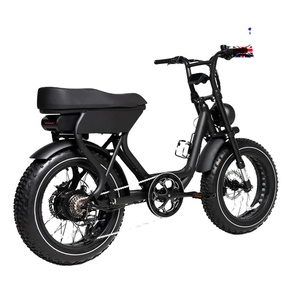 08 48V高電圧電動自転車 フルサスペンションアルミ合金フレーム ファットタイヤ-EU/US倉庫 - Product Image 1