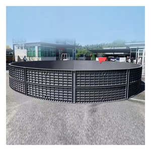 Vasca da Pesce Rotonda in Plastica per Allevamento in Acqua Salata, Stagno Circolare in PP per Allevamento di Salmone e Gamberetti con Sistema RAS, Attrezzatura per Acquacoltura di Nuova Generazione - Product Image 1