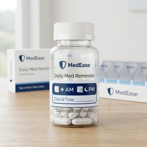 Étiquettes personnalisées transparentes en PET, amovibles, imperméables et résistantes à l'huile, avec pelliculage mat et découpe, pour rappel de médicaments, pour organiseur de pilules quotidien - Product Image 5