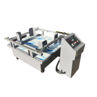 Testeur de vibrations automobiles, table vibrante industrielle, machine de simulation de vibrations de transport pour l'inspection des emballages en carton