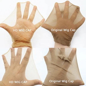 Highknight-Nueva peluca HD, gorro <span class=keywords><strong>Invisible</strong></span>, transparente, Hd, cristal, superfino, Color Nude - Product Image 1