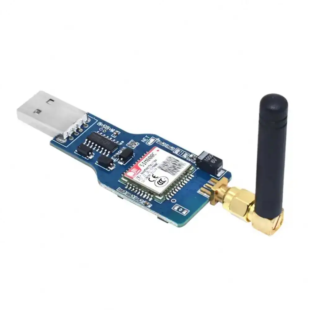 Modul USB zu GSM Quad-Band GSM GPRS SIM800C SIM800 Modul für drahtloses BT-Modul SMS-Nachrichten mit Antenne