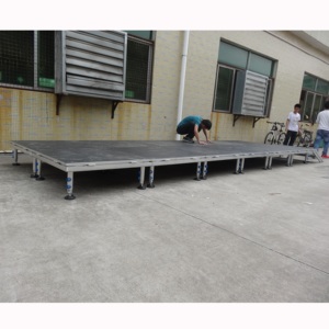 Aluminum Outdoor Riser Portable Stage with Easy Assembly and Non-Slip Surface for Events - Product Image 5