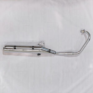 Système d'échappement automobile Pièce de rechange pour moto Silencieux en acier inoxydable Tuyau d'échappement pour Haojue Xpress - Product Image 4