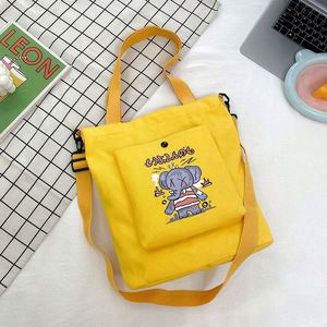 Bolso Tote con Bolsillo Interior, Doble Uso, Negro y Azul, Impresión Personalizada, Bolso Tote de Lona de Algodón de 12 oz - Product Image 2