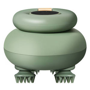 Mini herramienta de mano para masaje de cabeza, Material de silicona, relajación electrónica de cabeza, masajeador de cuero cabelludo para amasar tejido profundo - Product Image 4