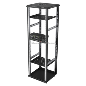 Gabinete de Red de Fibra Óptica de Pared de 19 Pulgadas, 15U, 18U, 22U, 27U, 32U, 37U, 42U, con Puerta de Vidrio para Rack de Servidores de Centro de Datos - Product Image 2