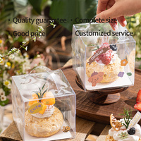 Fournisseur d'usine JMBB109 Boîte en plastique transparente personnalisée en PVC PET Emballage en plastique Boîte cadeau avec étiquette privée