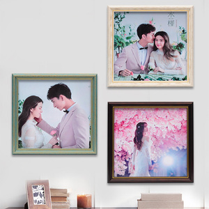 Hot Sale Square 5x5 6x6 8x8 12x12 Rustic Landscape Painting <strong>Photo</strong> <strong>Frame</strong>,8x10 Vintage Fmaily Picture <strong>Frame</strong> - Product Image 5