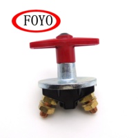 Interrupteur de déconnexion de batterie en plastique de marque FOYO, interrupteur principal de batterie, courant de démarrage pour accessoires de bateau/yacht/kayak/embarcation