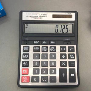 Calculadora Solar Citizev CT2339 de 12 Dígitos, 120 Pasos, Verificación de Resultados, Calculadora Financiera de Escritorio - Product Image 4