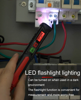 Détecteur de tension sans contact MAYILON HT100, testeur de tension avec écran LCD CE ROHS, 12V~1000V