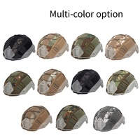 Housse de casque tactique personnalisée FAST en maille camouflage, accessoire d'entraînement