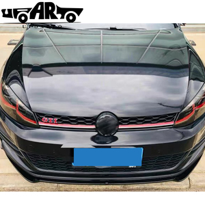 Parti Auto in ABS Effetto Fibra di Carbonio, Set Completo Spoiler Paraurti Anteriore Tipo <span class=keywords><strong>MAX</strong></span> per VW Volkswagen Golf 7 Mk7 VII - Product Image 5