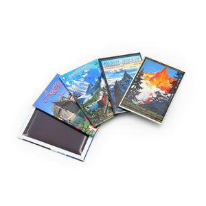 Factory Direct Custom Souvenir Sticker Maker Metal City Gifts Magnetic Tin <b>Fridge</b> Magnet - Product Image 6