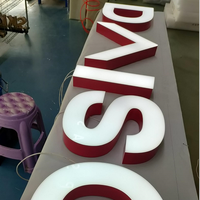 Letrero Luminoso 3D Personalizado YIJIAO, Resistente al Agua, con LED, para Empresas de Publicidad, Hospitales, Tiendas Minoristas y Fachadas de Negocios