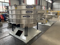 Zhongren Hochpräzisions-Rundvibrationssieb Erzsiebemaschine mit Motor und Ballreinigungssystem aus Edelstahl