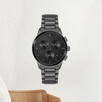 Jam Tangan Pria Original HB Laris Manis, Tali Baja Anti Karat, Dial Tiga Mata, Jam Quartz Fashion Grosir