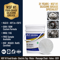 Gemuk Silikon Kelas Makanan NSF H1 NLGI 0 untuk Motor Mainan Elektrik, Kursi Pijat, Katup Keramik, Pompa Air, REACH, RoHS, OEM, Kustom