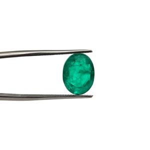 มรกตที่ปลูกในห้องทดลองแบบพรีเมี่ยมทรงรีตัดจากโคลัมเบียขนาด5x7ถึง15x20มม. สำหรับใช้กับกำไลสร้อยคอและต่างหู - Product Image 5