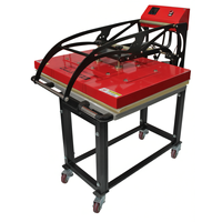 Mesin Press Panas Semi-Otomatis 60×80 cm – Mesin Press Sublimasi & Transfer Panas Format Besar dengan Pengatur Waktu Digital