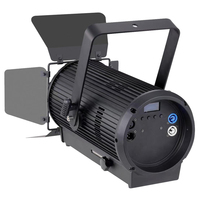 Projecteur LED Zoom Fresnel GBR-PL300 300W avec zoom 15-50x, température de couleur 1800-8500K, contrôle DMX512 pour éclairage de théâtre, studio et scène