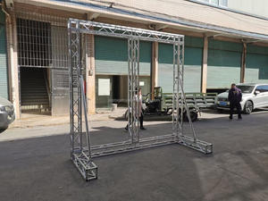 알루미늄 트러스 디스플레이 웨딩 배경 스탠드 이벤트 광고 배경 스탠드 LED 스크린 디스플레이 트러스 - Product Image 5