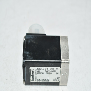 Nieuwe en originele 0212 a <span class=keywords><strong>1</strong></span>/8 FKM SS 00455428 Solenoidklep ontbreekt <span class=keywords><strong>2</strong></span> bouten, op voorraad in magazijn, PLC-programmeercontroller - Product Image 1