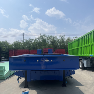 Remolques de Plataforma Plana Fengniao a Precio Económico, Personalizados con 3/4 Ejes, 40 pies, 48 pies, 53 pies, 60 pies, Semirremolque de Plataforma Baja, Shandong, Capacidad de Carga de 1001-2000 kg - Product Image 5