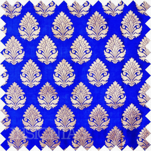 Tela de brocado Jacquard con patrón de paisaje chino de alta calidad, tela mezclada de poliéster para cajas de joyería/artesanías - Product Image 1