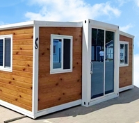 Maison conteneur extensible Conteneur pliant Maison Petite maison portable Maison portable mobile Maison modulaire préfabriquée pliable