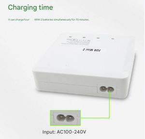 Cargador de Aleación para <span class=keywords><strong>Mini</strong></span> 2/<span class=keywords><strong>MINI</strong></span> <span class=keywords><strong>SE</strong></span>, Administrador de Batería de Cuatro Canales, Accesorio de <span class=keywords><strong>Control</strong></span> Remoto con Carga USB, Hecho en China - Product Image 3