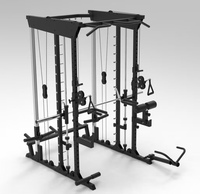 Doublewin Appareil d'entraînement fonctionnel universel moderne - Construction en acier au carbone et en métal pour un entraînement complet