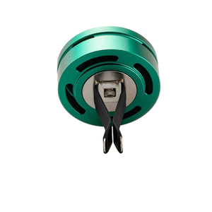 Biểu tượng tùy chỉnh sang trọng xe làm mát không khí Nước hoa khuếch tán với kính cường lực rắn Balm lâu dài Cologne Vent Clip xe ô tô - Product Image 4