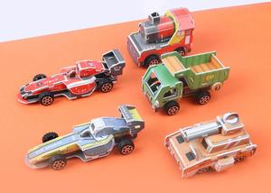 <span class=keywords><strong>Camion</strong></span> de magasin personnalisé puzzle en papier 3d puzzle en carton pour enfants jouets éducatifs - Product Image 2