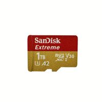 Carte mémoire SD Sandisk Extreme 100% originale V30 U3 A2, carte mémoire TF, carte SD, adaptée aux caméras 4K