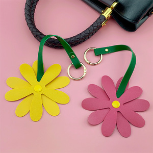 Flower <strong>Keychain</strong> Dragon Bag Charm Wholesale Mini Bag Charm Travel Accessory Bag Accessories Personalized Accessory Burgundy - Product Image 2