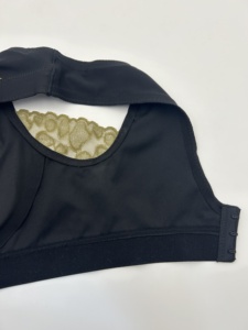 Reggiseno da donna YHD <span class=keywords><strong>100</strong></span>% <span class=keywords><strong>cotone</strong></span> con pizzo e cut-out frontale, traspirante, senza ferretto - Nuovo Arrivo - Product Image 4