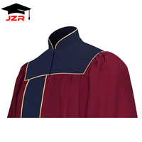 Robe de prêtre de haute qualité en gros, robe ecclésiastique pour les prêtres, uniformes de chœur d'église