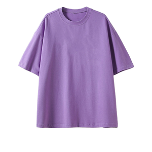 Vêtements pour femmes grande taille en gros de Chine, t-shirt court uni à manches courtes, <span class=keywords><strong>blanc</strong></span>, col rond, hauts pour femmes - Product Image 4