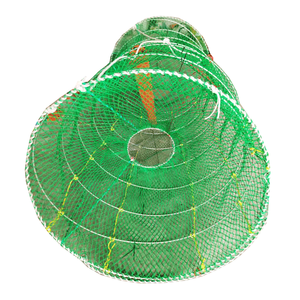 Jaula de Pesca para Bacalao Negro, Trampa de Acuicultura, Trampa de Pesca Comercial con Resorte, Trampa para Langosta, Cangrejo y Peces - Product Image 3