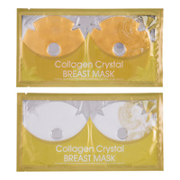 Patch thoracique au collagène en cristal d'or 24 carats masque de poitrine raffermissant pour femmes