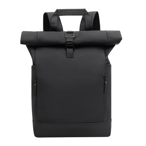 Men's Large Capacity <strong>Folding</strong> Roll-up Sports Backpack Fashionable Zipper Geometric Travel Outdoor Mountaineering Hiking Leisure - Product Image 6