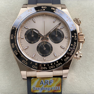 Reloj Mecánico Impermeable de Súper Calidad, 40 mm, Fábrica ARF, Acero 904L, Movimiento 4131, 126515, Peso 161 g, Oro Rosa, Cronógrafo - Product Image 1