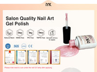 Set de Esmalte de Uñas en Gel Makeauty para Uso Profesional y DIY, Capa Base de Lujo, Curado LED, Larga Duración, No Tóxico, Ecológico, Certificado CE, Gel UV