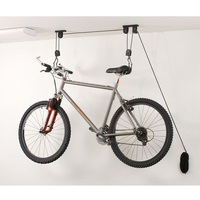 Monte-charge de bicyclette, ascenseur robuste et durable, pour kayak, plafond, poulie, cintre, crochet de rangement, pour garage et blanchisserie