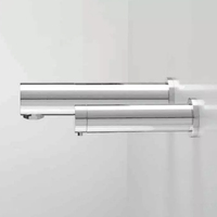 Robinet de lavabo infrarouge chaud/froid pour salle de bain, sans contact, à détection de mouvement, distributeur automatique de savon, en céramique