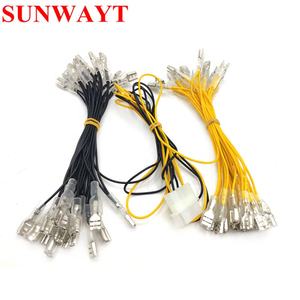 アーケードプッシュボタンLEDケーブルワイヤーハーネス6.3mmクイックコネクタLEDライトケーブルとスペードタイプコネクタ - Product Image 6