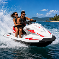 Jet ski de luxe 1300cc, bateau à moteur personnel, bateau rapide pour les sports nautiques, le sauvetage et les loisirs