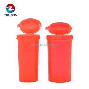 Plastic 6D 13D 19D 30D 60D Colorful Pop Top Plastic Bottles Vial Medical Her Pill Plastic Vials Reversible Vials Pop Top Vials